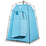 VidaXL tente d'intimité à dégagement rapide imperméable bleu