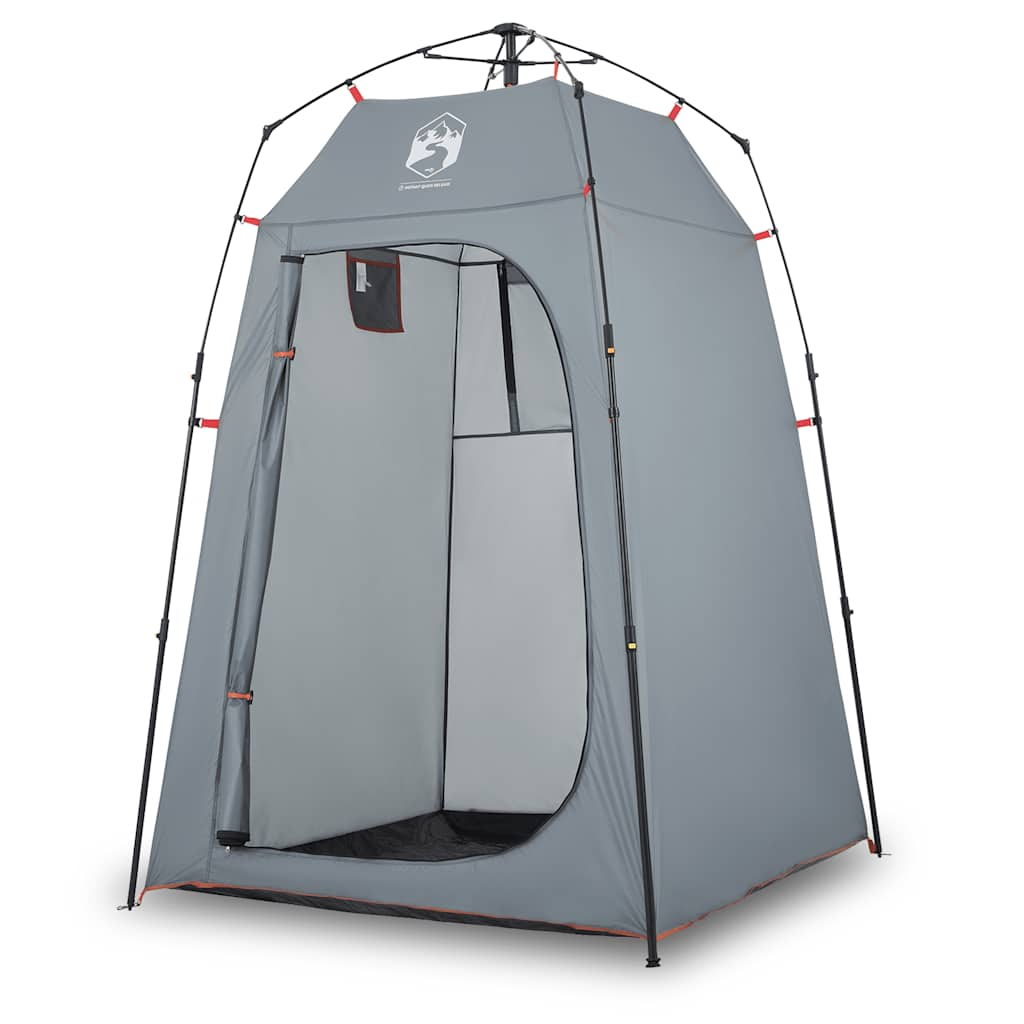 Vidaxl Privacy tent Fast closure Waterproof Gray