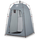 Vidaxl Privacy Tent fermeture rapide gris étanche