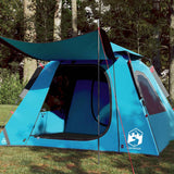 Vidaxl Dome Tent 4 Persona Fast Release Blue