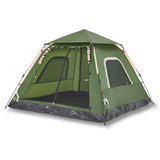 Vidaxl Dome tent 5-person fast release green