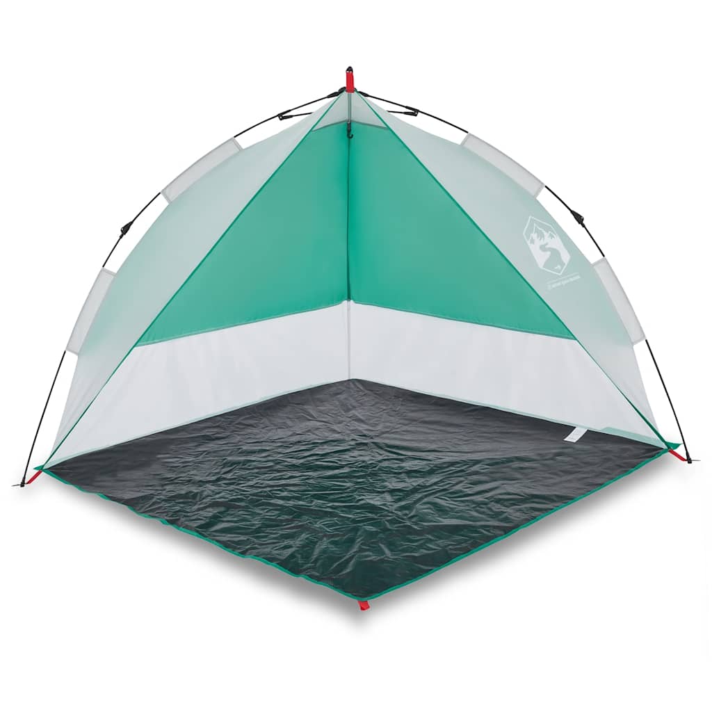 Vidaxl Beach Tent Waterproof Fast Odłączanie morza Groen