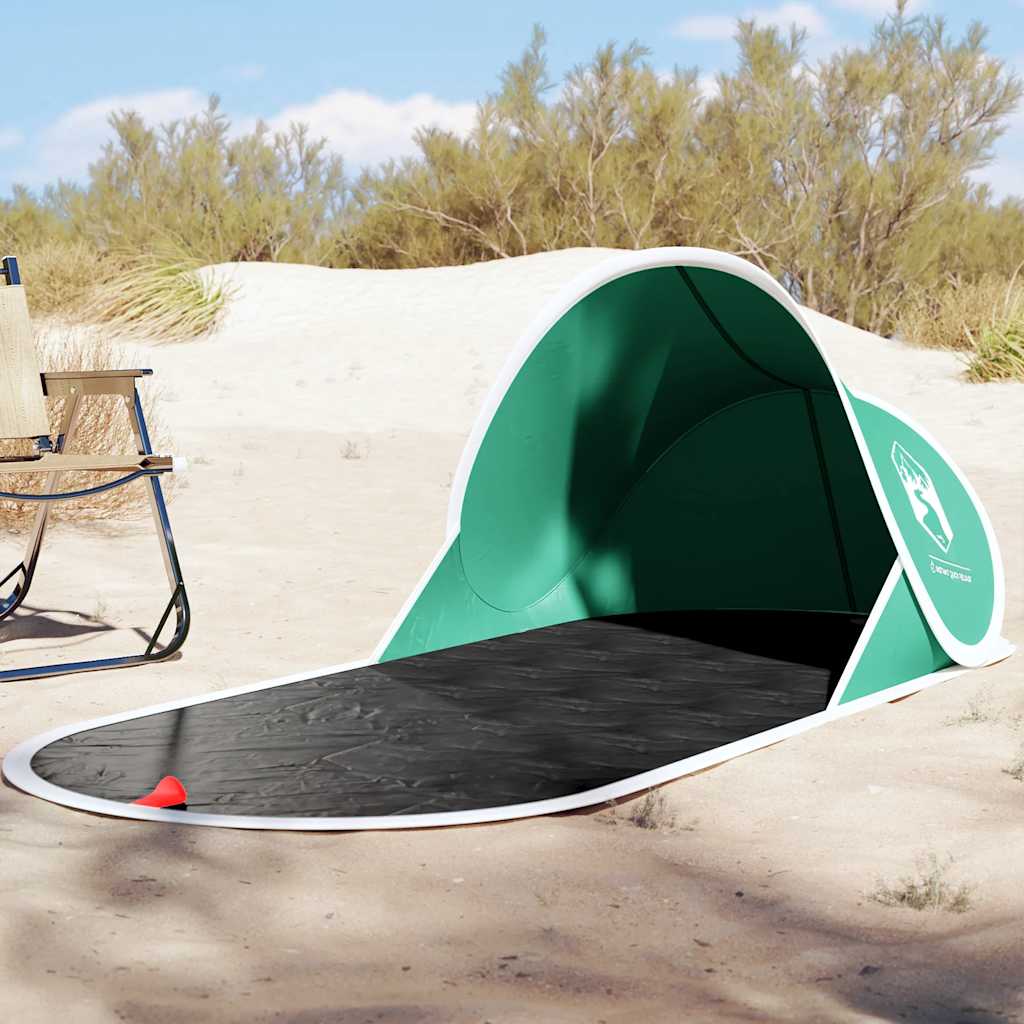 Vidaxl Beach Tält Pop-up Waterproof Sea Green