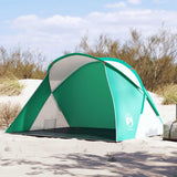 VidaXL tente de plage 2 personnes pop-up imperméable vert d'eau