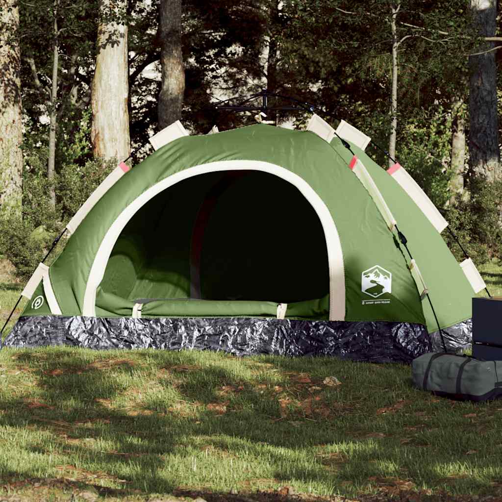 Vidaxl Tent 3-person fast release green