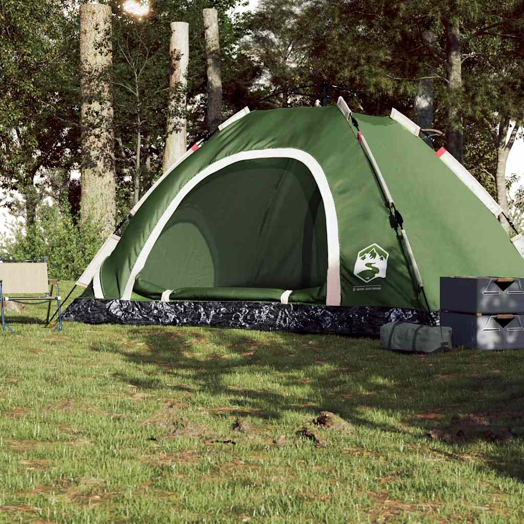 Vidaxl Tent 5-person fast release green