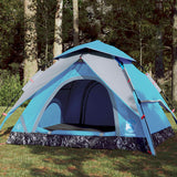 Vidaxl Dome Tent 4-person Fast Release Blue