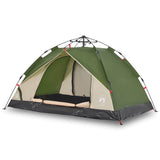 Vidaxl Dome Tent de 2 personas Liberación rápida Green