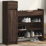 Vidaxl Cabinet da scarpe 100.5x28x100 cm Copriata in legno colorato