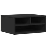 VidaXL armoire d'imprimante 49x40x22,5 cm bois traité noir
