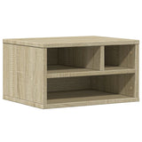 VidaXL Armoire pour imprimante 40x32x22,5 cm en bois d'ingénierie couleur chêne sonoma