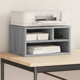 VidaXL armoire d'imprimante 40x32x22,5 cm bois traité gris chêne sonoma
