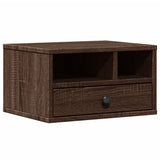 VidaXL armoire d'imprimante 40x32x22,5 cm bois fini, chêne brun