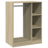 Vidaxxl armoire 77x48x102 cm dérivé du bois chêne sonoma coloré
