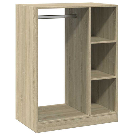 Vidaxxl armoire 77x48x102 cm dérivé du bois chêne sonoma coloré