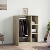 Vidaxxl armoire 77x48x102 cm dérivé du bois chêne sonoma coloré