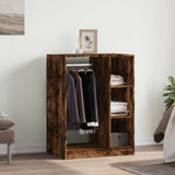 Armoire Vidaxx 77x48x102 cm bois traité, chêne fumé