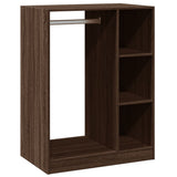 VidaXL Wardrobe 77x48X102 CM Practled Wood Brown Oak colored