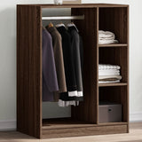 Vidaxx armoire 77x48x102 cm dérivé du bois chêne brun