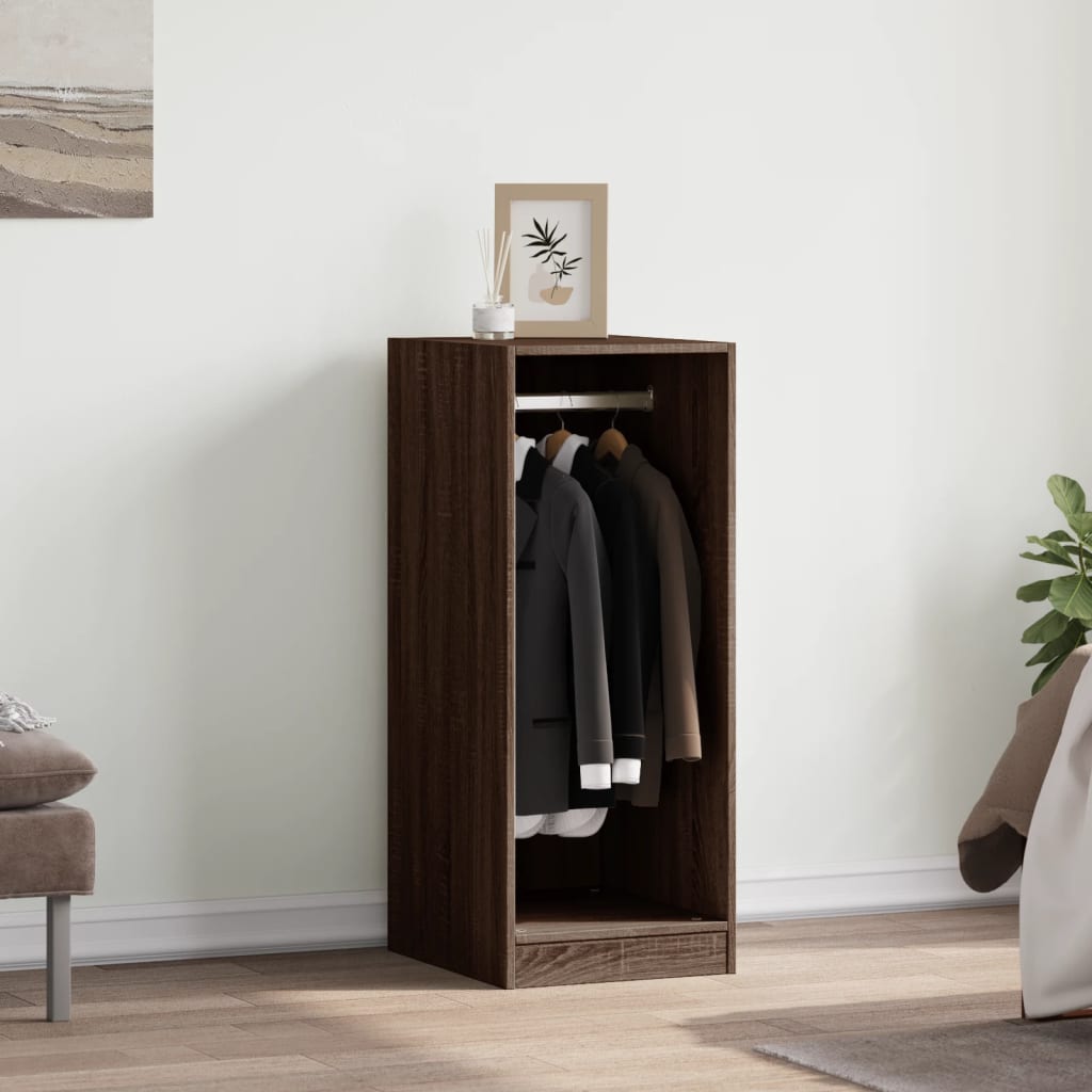 VidaXL Wardrobe 48x41X102 CM Practled Wood Brown Oak colored