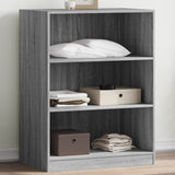 Vidaxl Wardrobe 77x48x102 Cm Practled Wood Grey Sonoma Oak Kolor