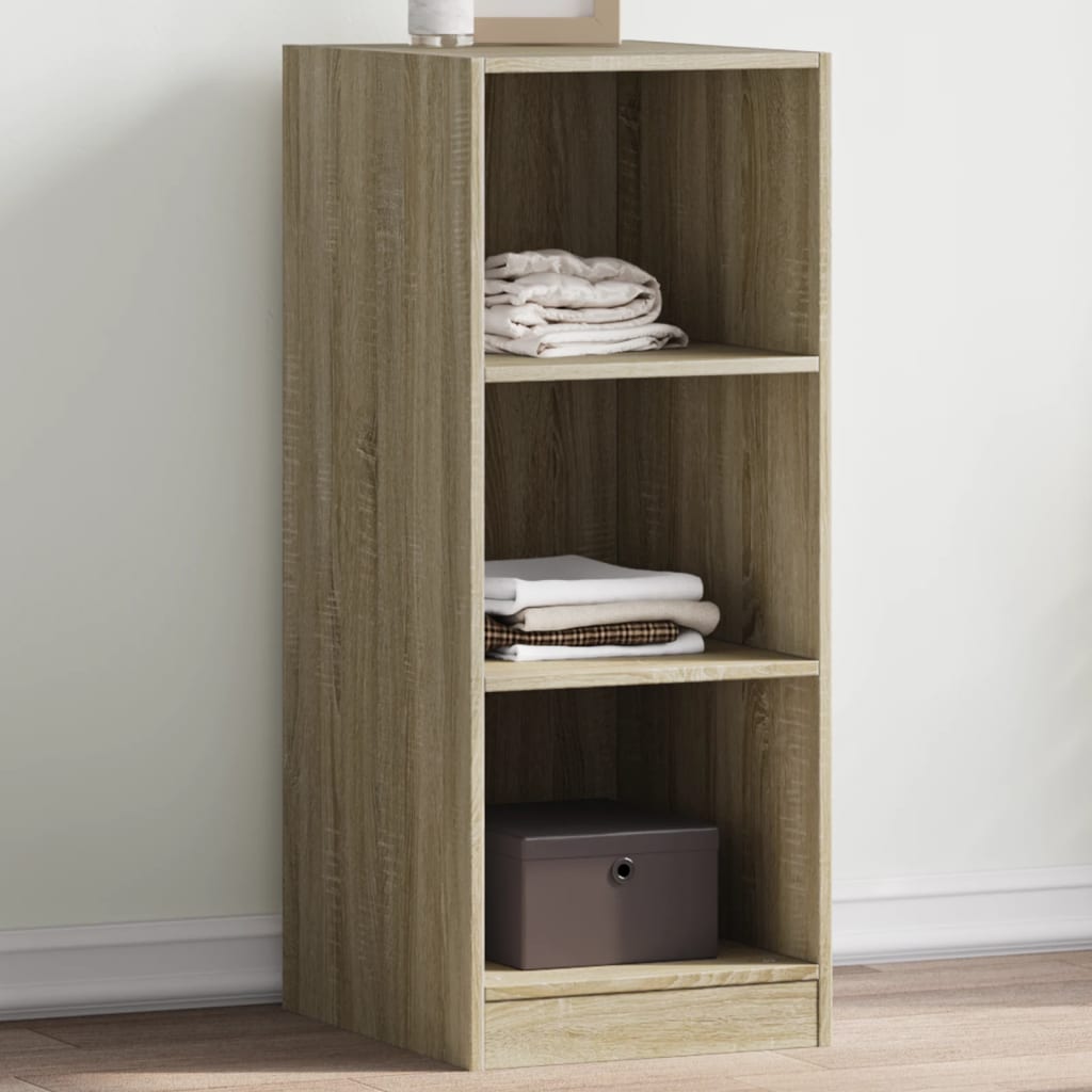 VIDAXL -Garderobe 48x41x102 cm verarbeitetes Holz Sonoma Eiche gefärbt