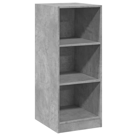 Vidaxxl armoire 48x41x102 cm dérivé du bois béton gris