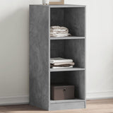 Vidaxxl armoire 48x41x102 cm dérivé du bois béton gris