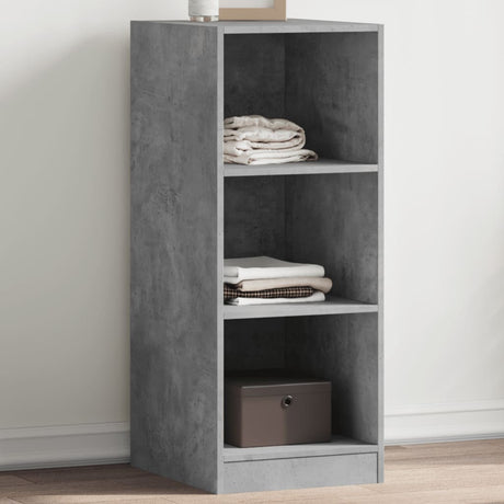 Vidaxxl armoire 48x41x102 cm dérivé du bois béton gris