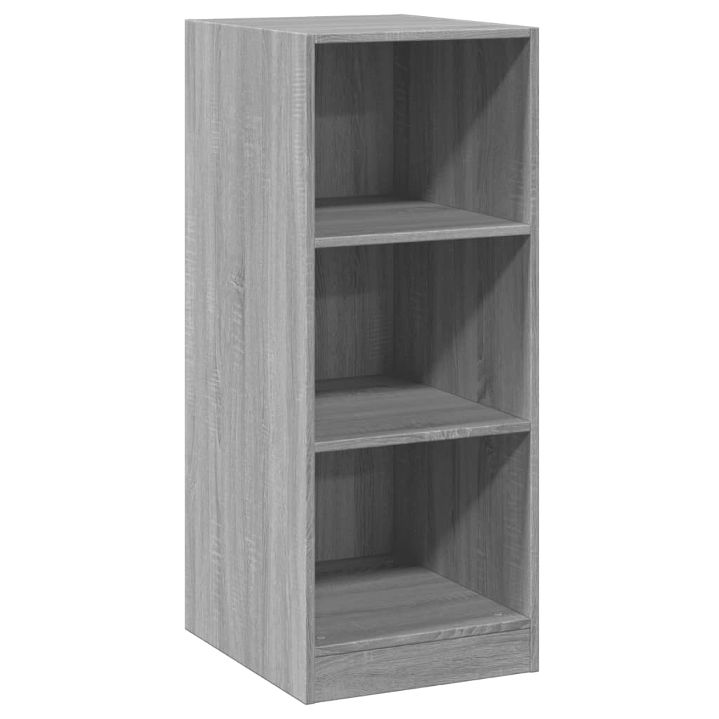 Vidaxl Garderobe 48x41x102 cm Praktiseret trægrå sonoma eg farvet