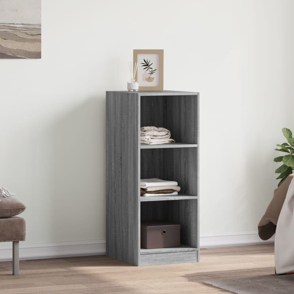 Vidaxl Garderob 48x41x102 cm Practled Wood Grey Sonoma Oak Colored