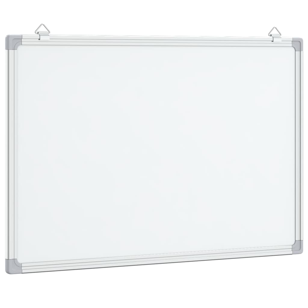 Vidaxl magnetni aluminij magnetno belo ploščo 40x30x1,7 cm