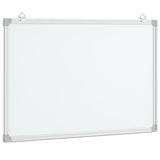 Vidaxl magnetni aluminij magnetno belo ploščo 40x30x1,7 cm