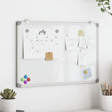 Vidaxx tableau blanc magnétique 40x30x1,7 cm aluminium