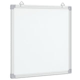Vidaxx tableau blanc magnétique 40x40x1,7 cm aluminium