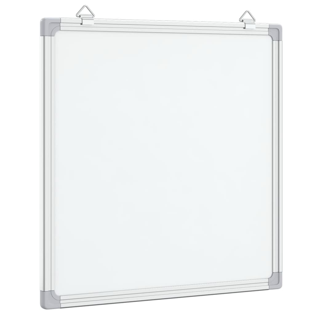 Vidaxl whiteboard magnetisch 40x40x1,7 cm aluminium