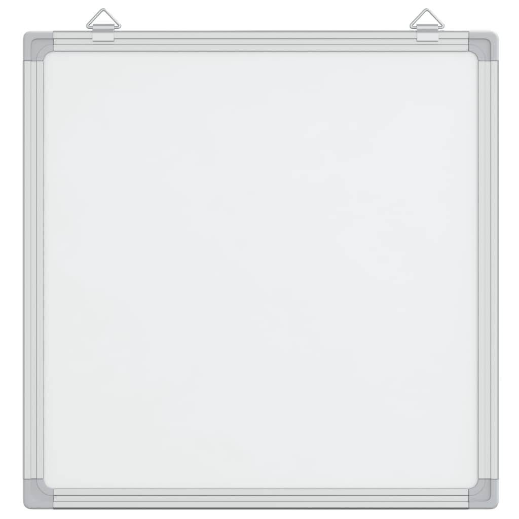 Vidaxx tableau blanc magnétique 40x40x1,7 cm aluminium