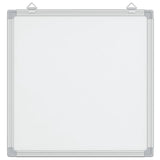 Vidaxx tableau blanc magnétique 40x40x1,7 cm aluminium