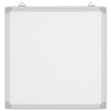 Vidaxl Blanc Blanc Magnetic 40x40x1,7 cm Aluminium