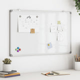 Vidaxl whiteboard magnetic 80x50x1.7 cm aluminium