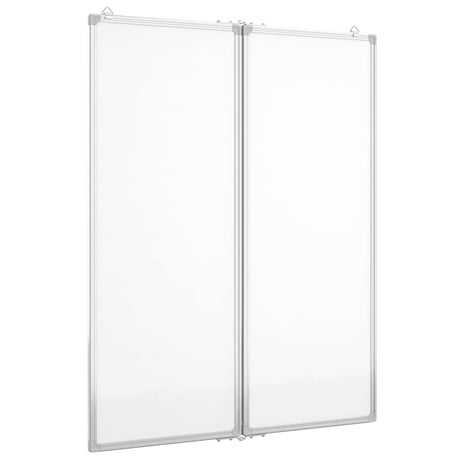 Vidaxx tableau blanc pliant magnétique 80x100x1,7 cm aluminium