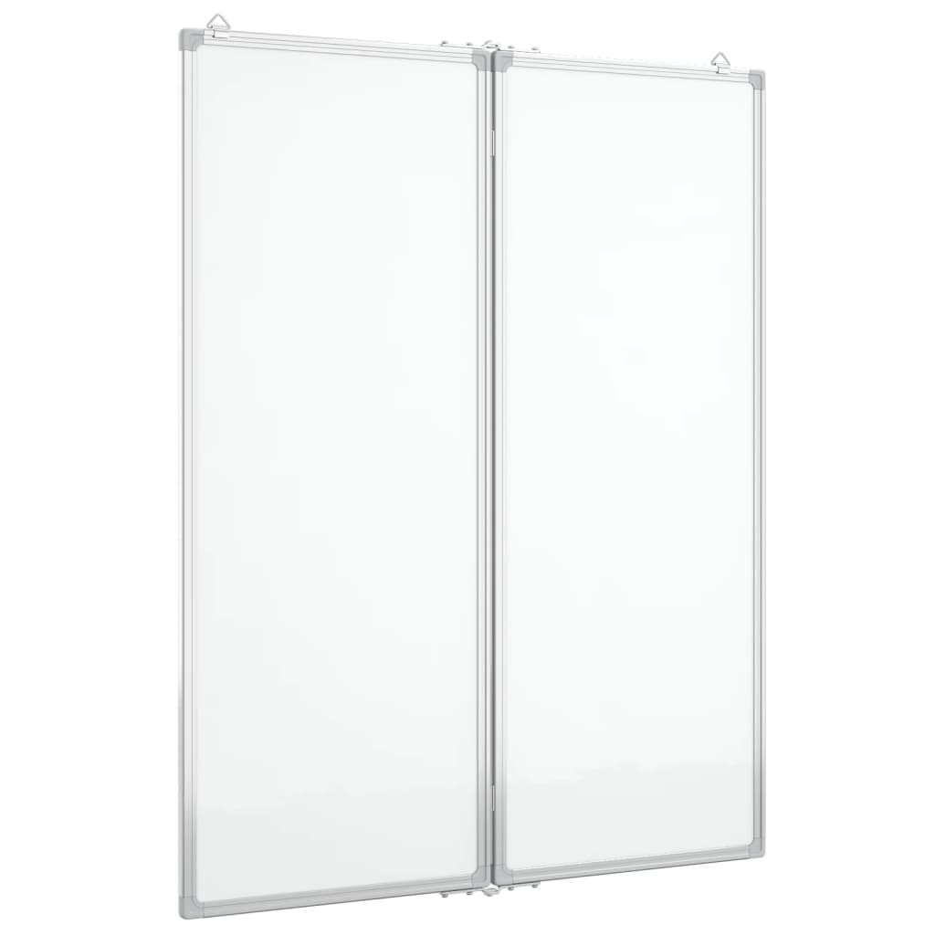 Vidaxl Whiteboard Magnetycznie składane 80x100x1,7 cm aluminium