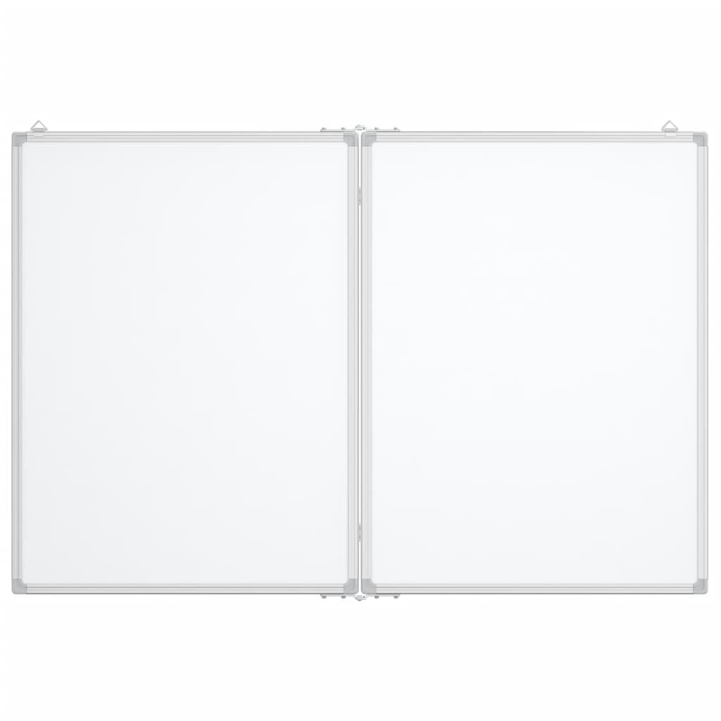 Vidaxl plegable plegable magnético 100x80x1.7 cm de aluminio