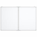 Vidaxl plegable plegable magnético 100x80x1.7 cm de aluminio