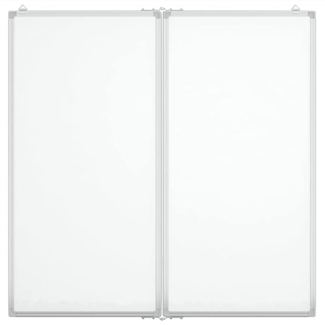 Vidaxx tableau blanc pliant magnétique 100x100x1,7 cm aluminium