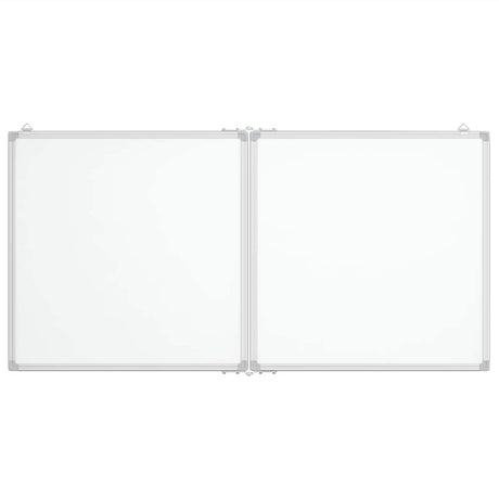 Vidaxx tableau blanc pliant magnétique 120x60x1,7 cm aluminium