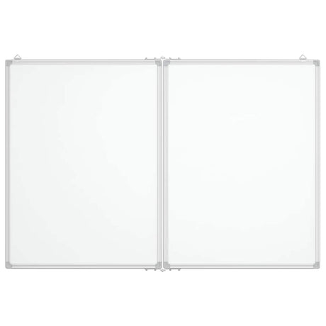 Vidaxx tableau blanc pliant magnétique 120x80x1,7 cm aluminium