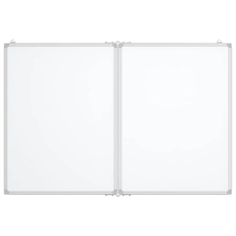 Vidaxx tableau blanc pliant magnétique 120x100x1,7 cm aluminium