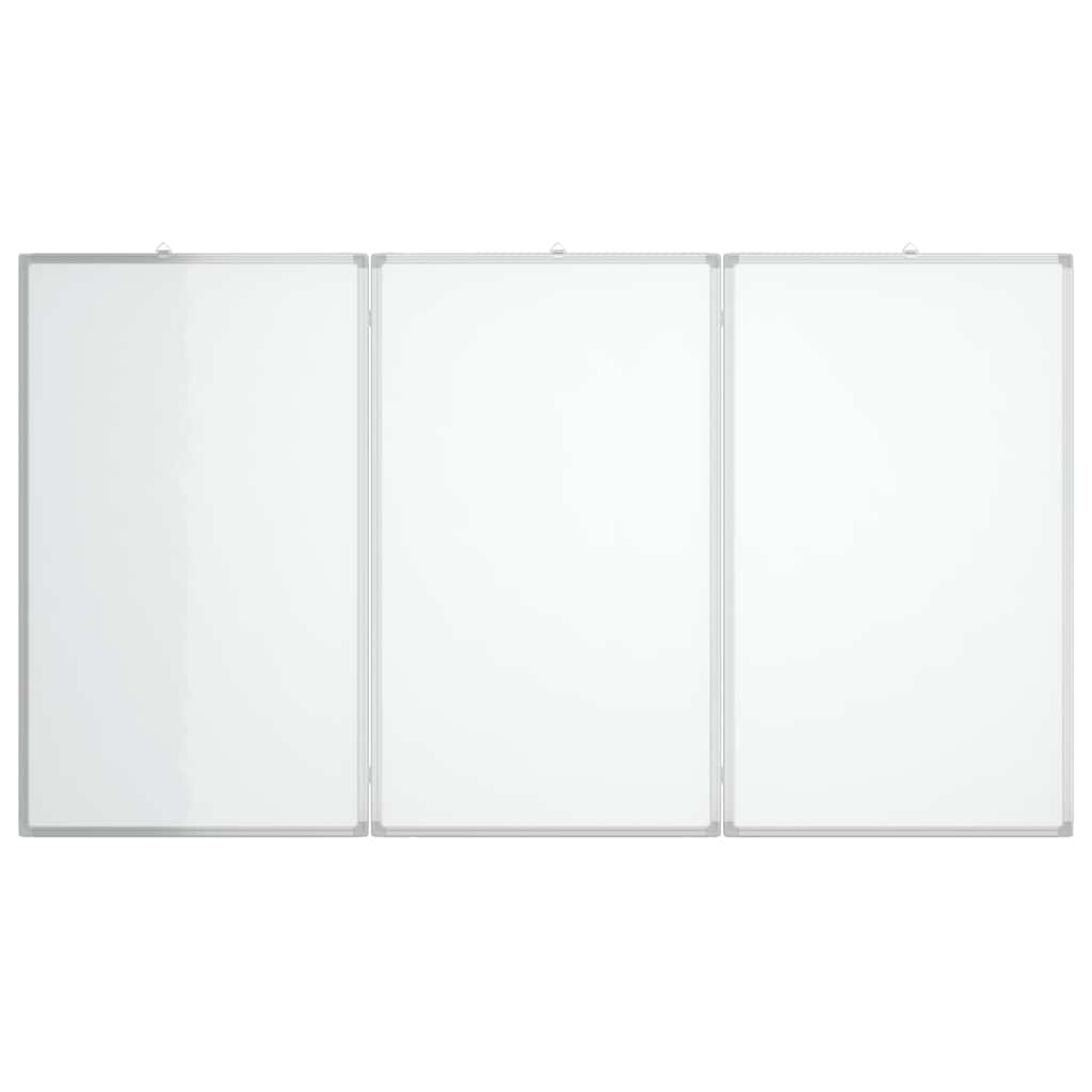 Vidaxx tableau blanc pliant magnétique 120x80x1,7 cm aluminium