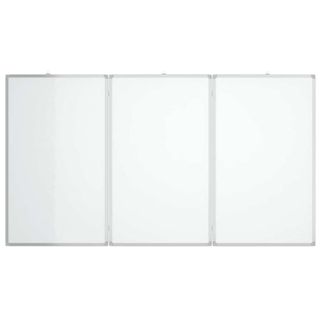 Vidaxx tableau blanc pliant magnétique 120x80x1,7 cm aluminium